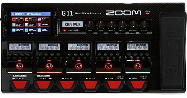 Jual Zoom G11 Multi effects Processor with Expression Pedal